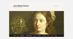 Desktop Screenshot of janeridderpatrick.com